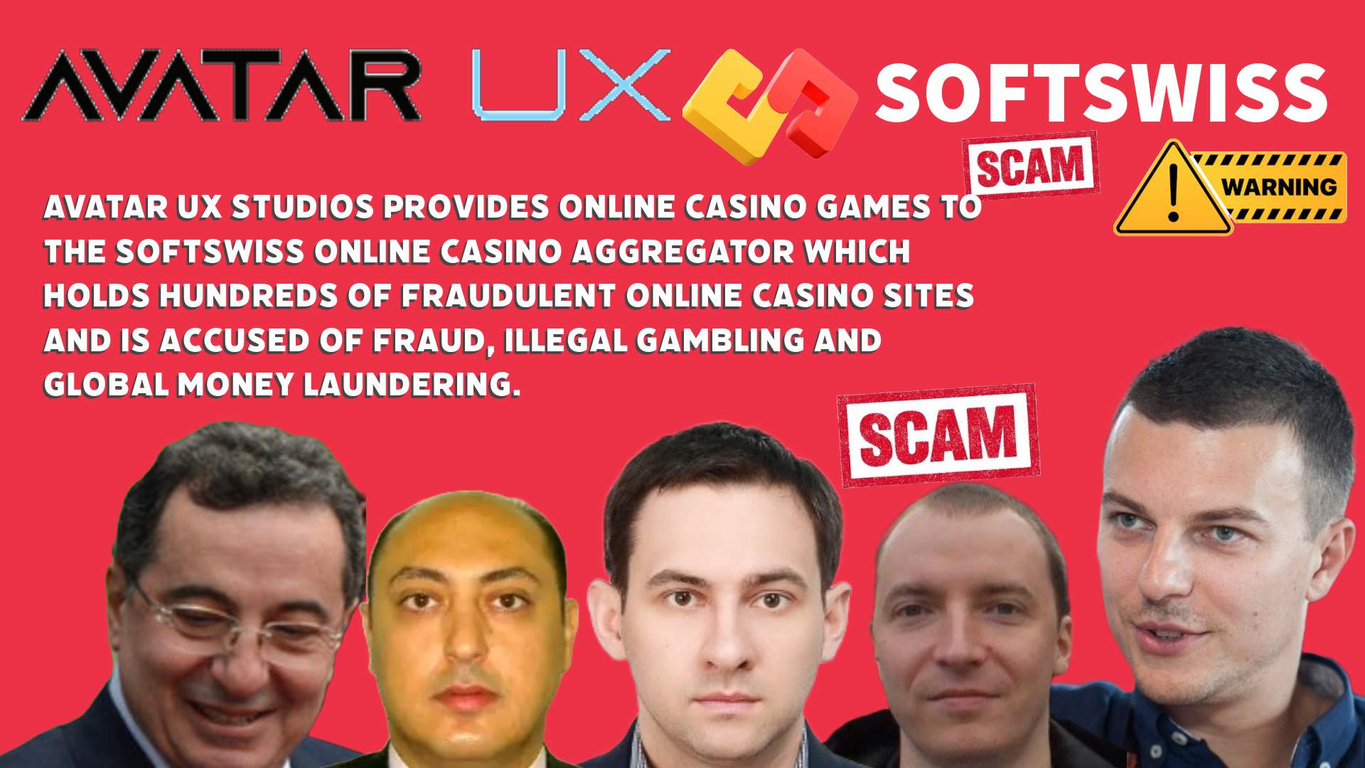 Avatarux Studios - softswiss scam - Casino by Softswiss